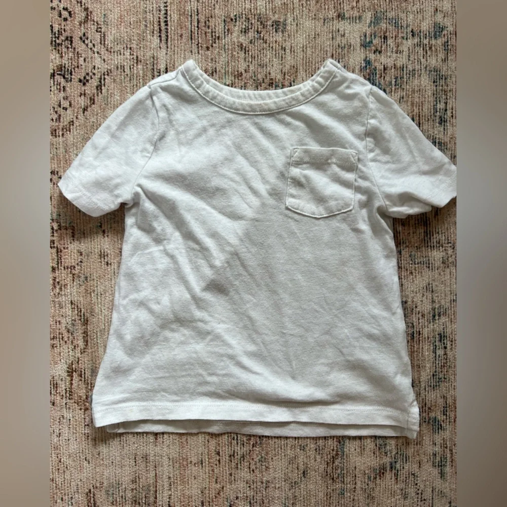 Old Navy Kids' White Short Sleeve Tee